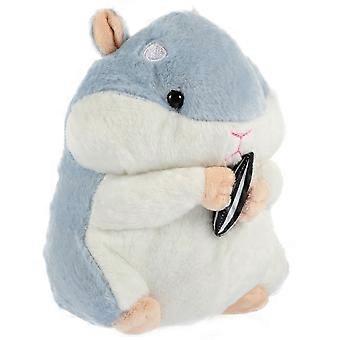 Cartoon Plush Hamster Toy Stuffed Animal for -Blue Color