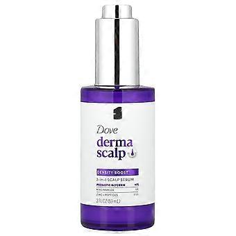 2 x Dove, Derma Scalp, Density Boost 3-in-1 Scalp Serum, 2 fl oz (59 ml)