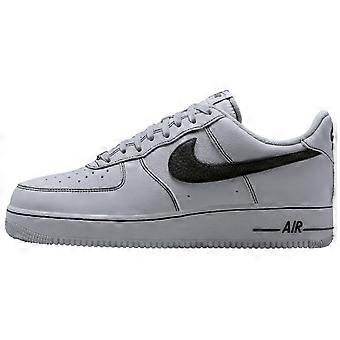 Nike Air Force 1 leren, ademende lage skateboard schoenen voor heren, grijs HQ2037-004