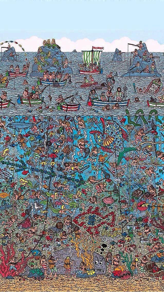 Where's Waldo Jigsaw Puzzle Brain Teaser SD548