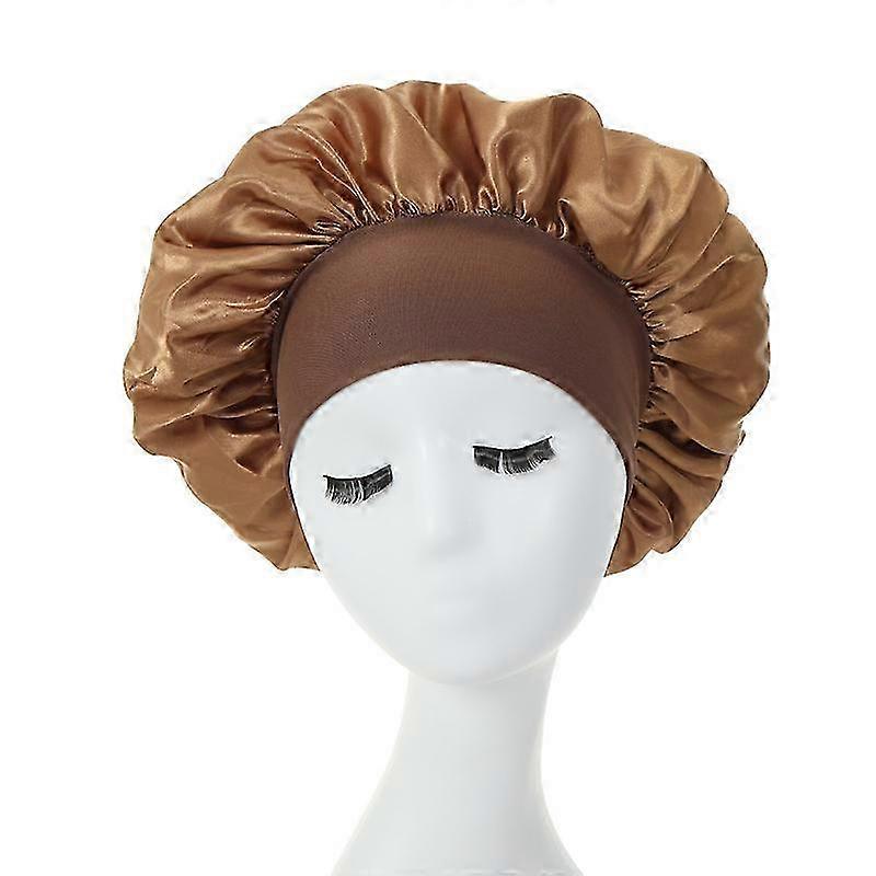 Gentle Stretch Satin Overnight Cap
