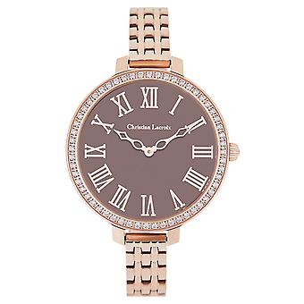 Christian lacroix Quartz Analog Women's Watch with CLWE36 Stainless Steel Bracelet