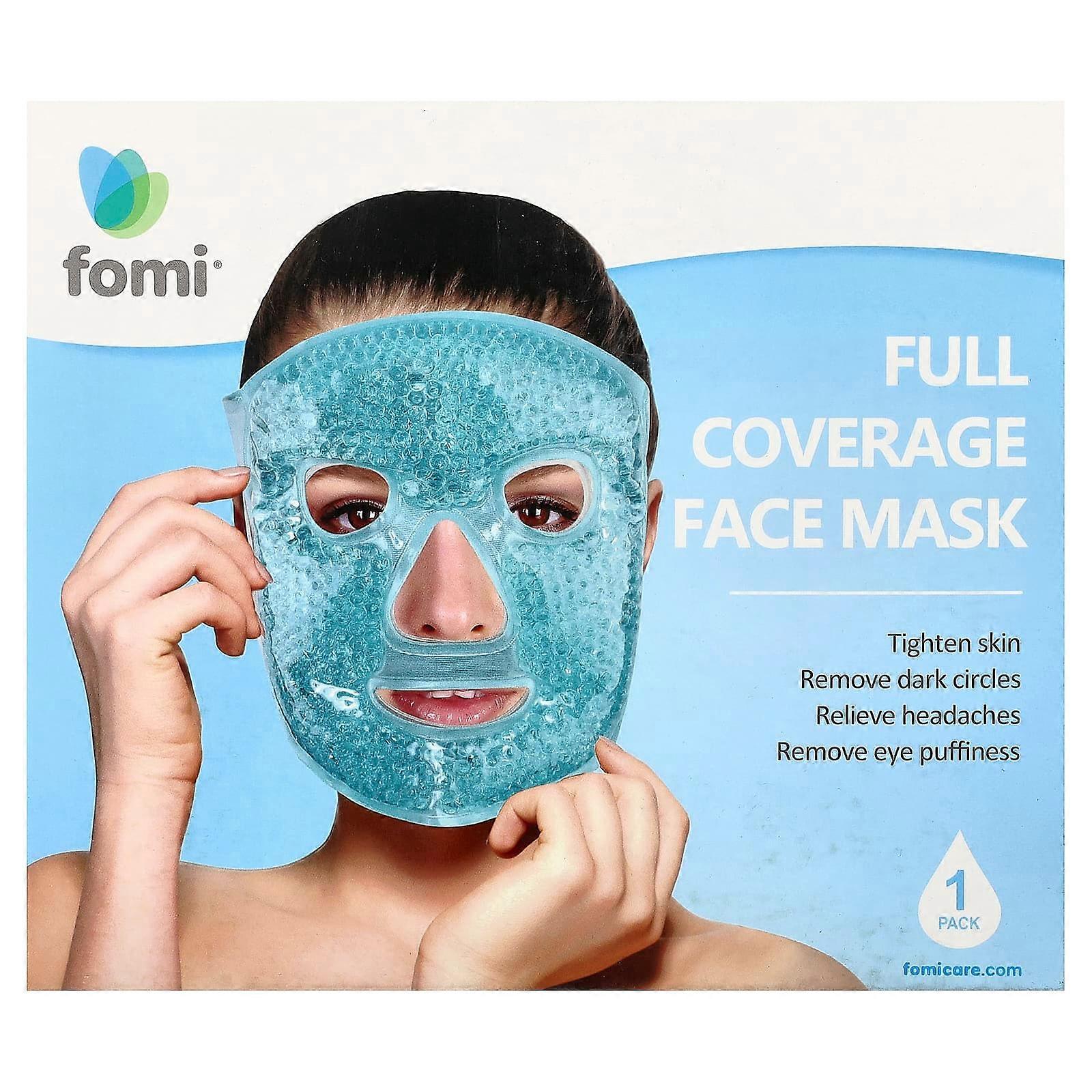FOMI, Cold Therapy, Full Coverage Face Mask, Reusable, 1 Mask