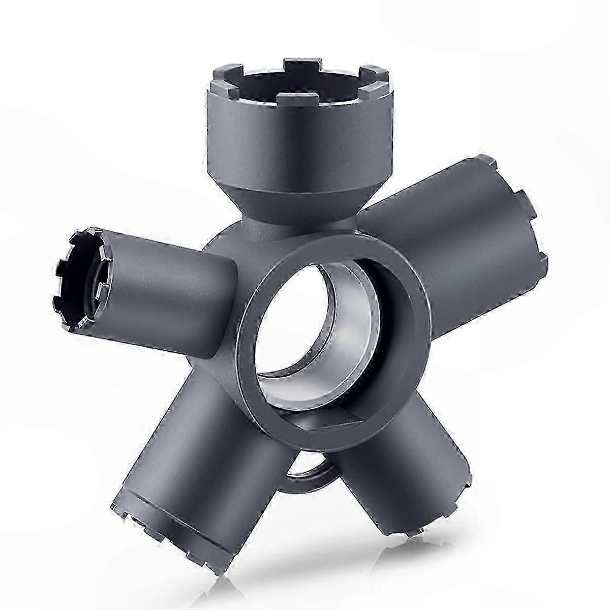 Multi-Function Aerator Removal Tool compatible with Faucets with Hidden Threads and Housing Compatibility