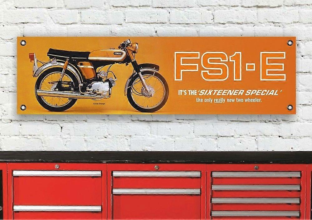 YAMAHA FS1-E FIZZY CANDY ORANGE BANNER FB0064