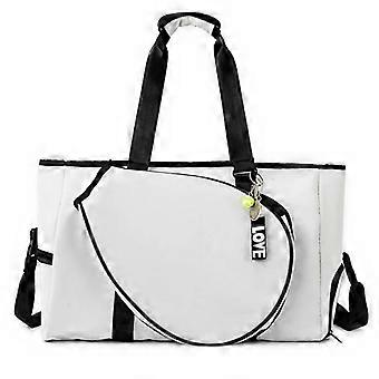 Large Tennis Shoulder Bag Unisex Tennis Tote Bag Fashion Athletic Gear
