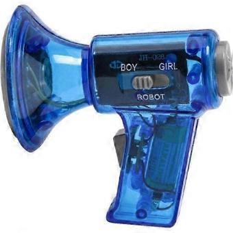Eco-friendly plastic megaphone with realistic sounds and voice changer