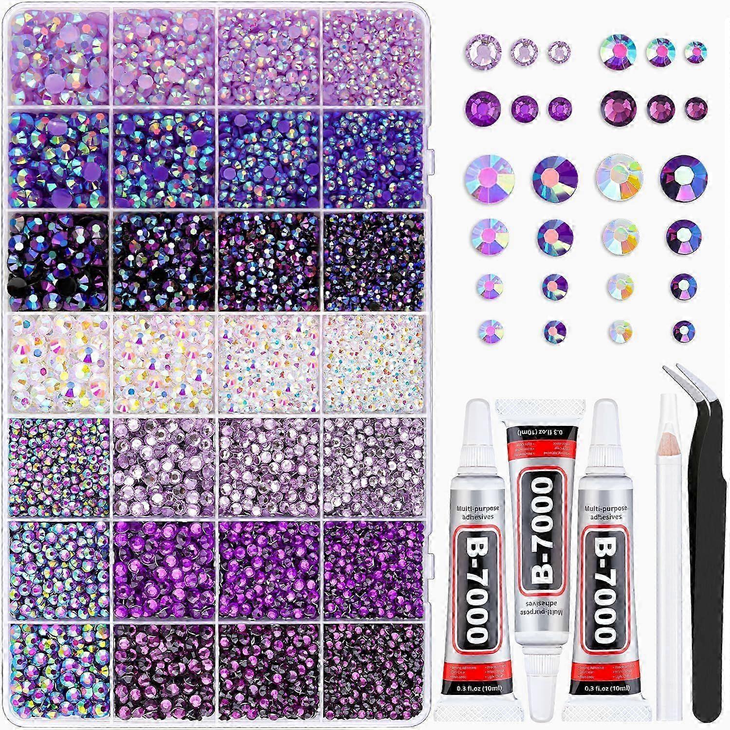 24000-Piece Rhinestone Kit With Tools