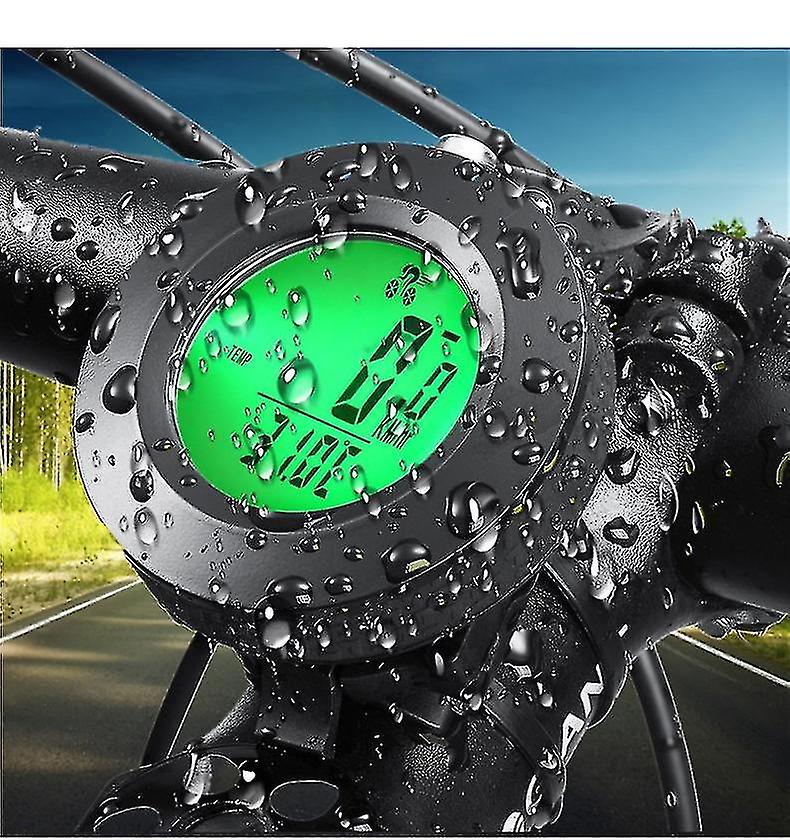 Ordinateur De Vélo étanche Avec Rétroéclairage LED - Speedometer 5 Langues