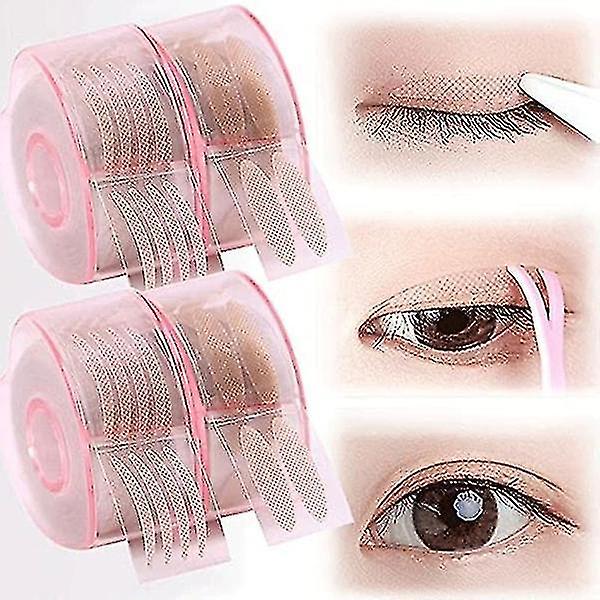 1200-pakke usynlige øyelokk patcher