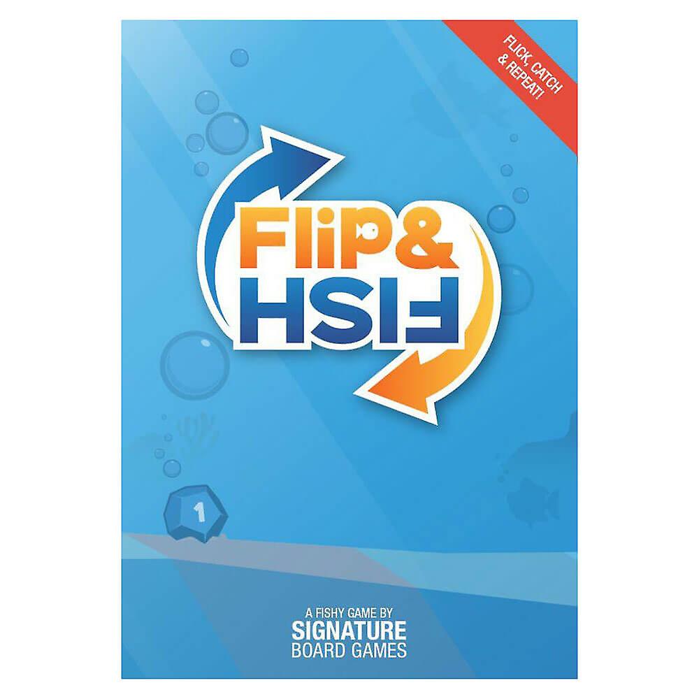 Flip & Fish Signature Board Game for 2 to 4 Players Age 14 and up