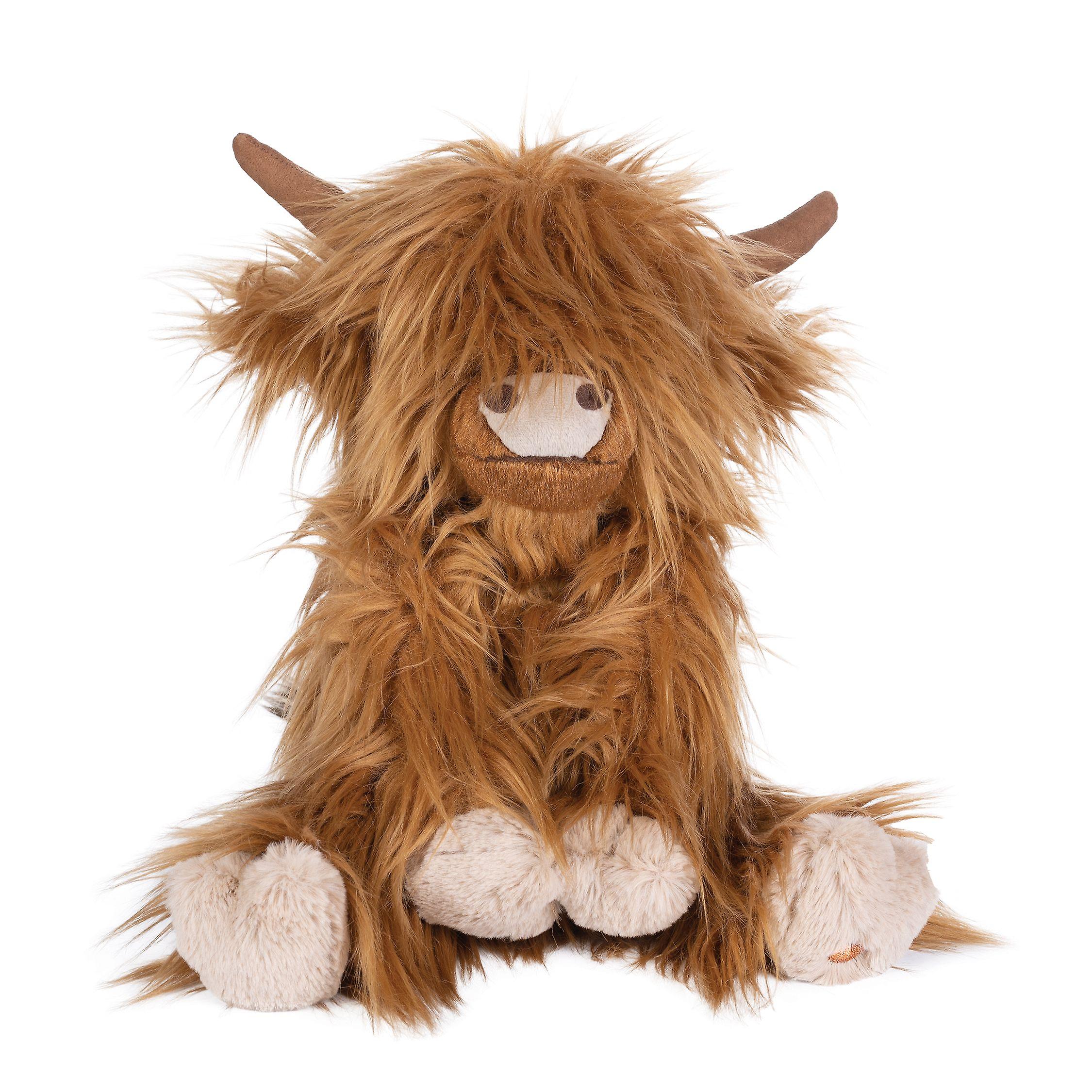 Wrendale Plush Animal Collection -Large Highland Cow