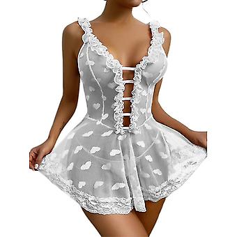Women Sexy Lace Lingerie Sleepwear Babydoll Ladies Nightdress