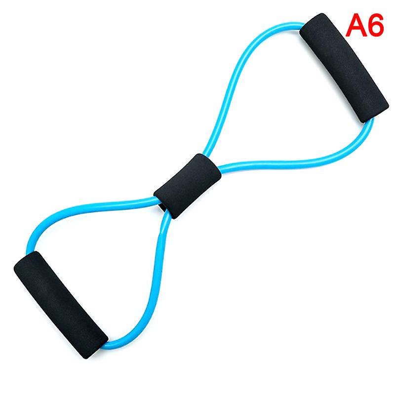 عصابات تمارين المقاومة معدات اللياقة البدنية الرياضية سحب الحبل 8 كلمة الصدر الموسع