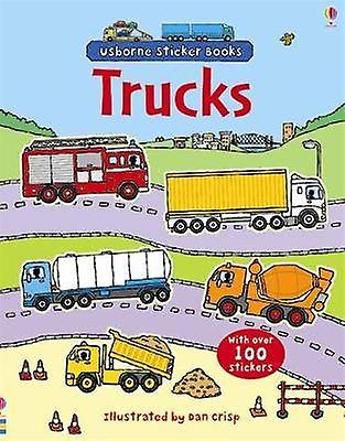 Erste Aufkleber Buch TRUCKS