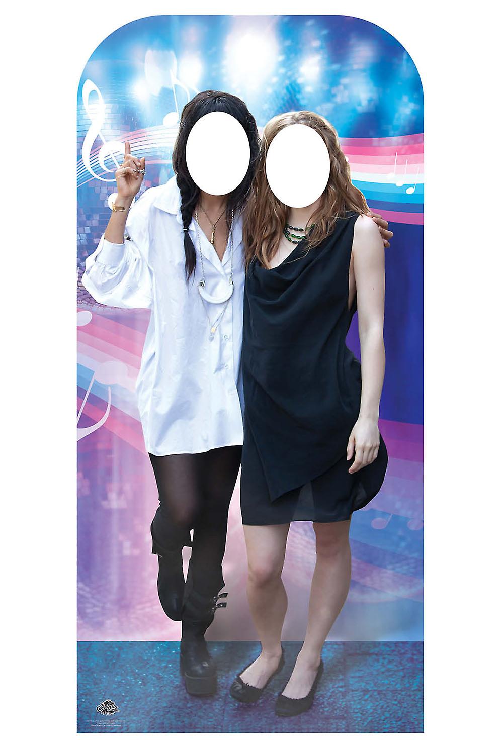 Loreen and Emmelie Lifesize Cardboard Stand In / Standee / Standup