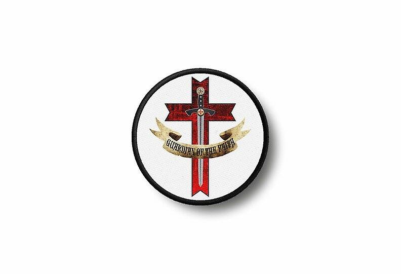 Patch Badge Ecusson Brode Prints Thermocollant Flag Knight Templar R2