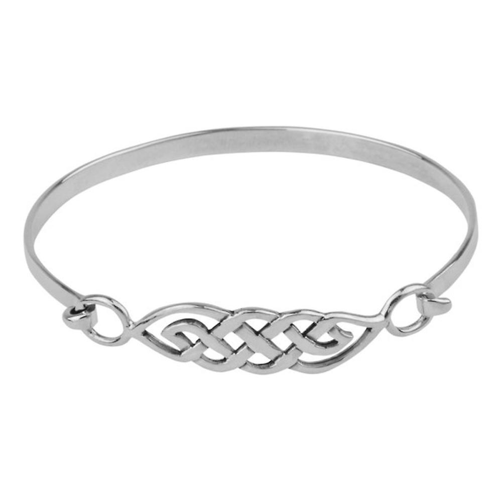 Celtic Eternity Interlaced Knotwork Bangle