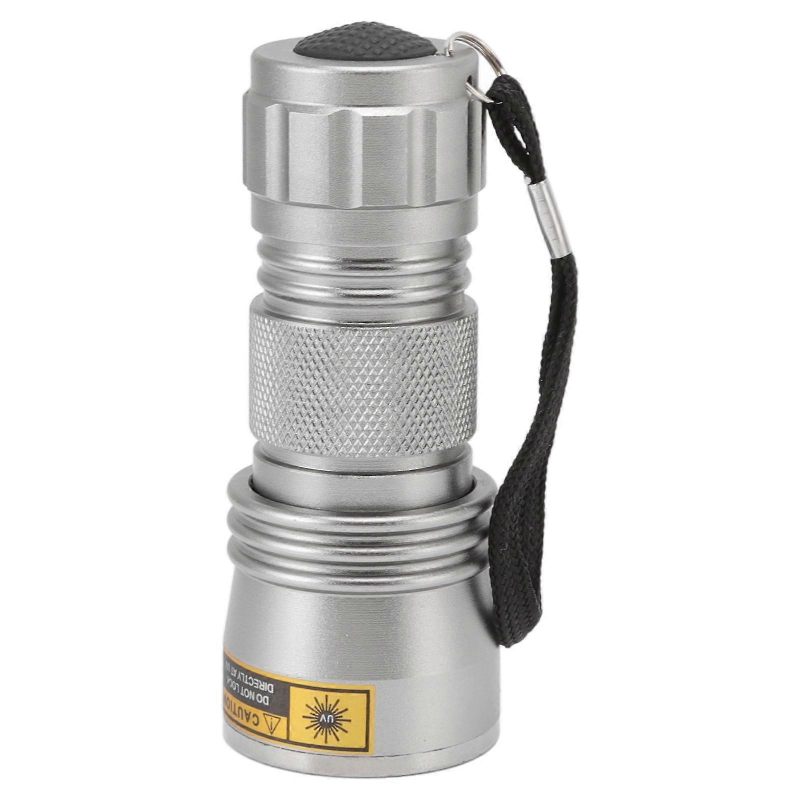 21 LED 395nm UV Black Light Flashlight for Fluorescent Agents, Anti-Counterfeiting Codes, Scorpions, Cat, Moss