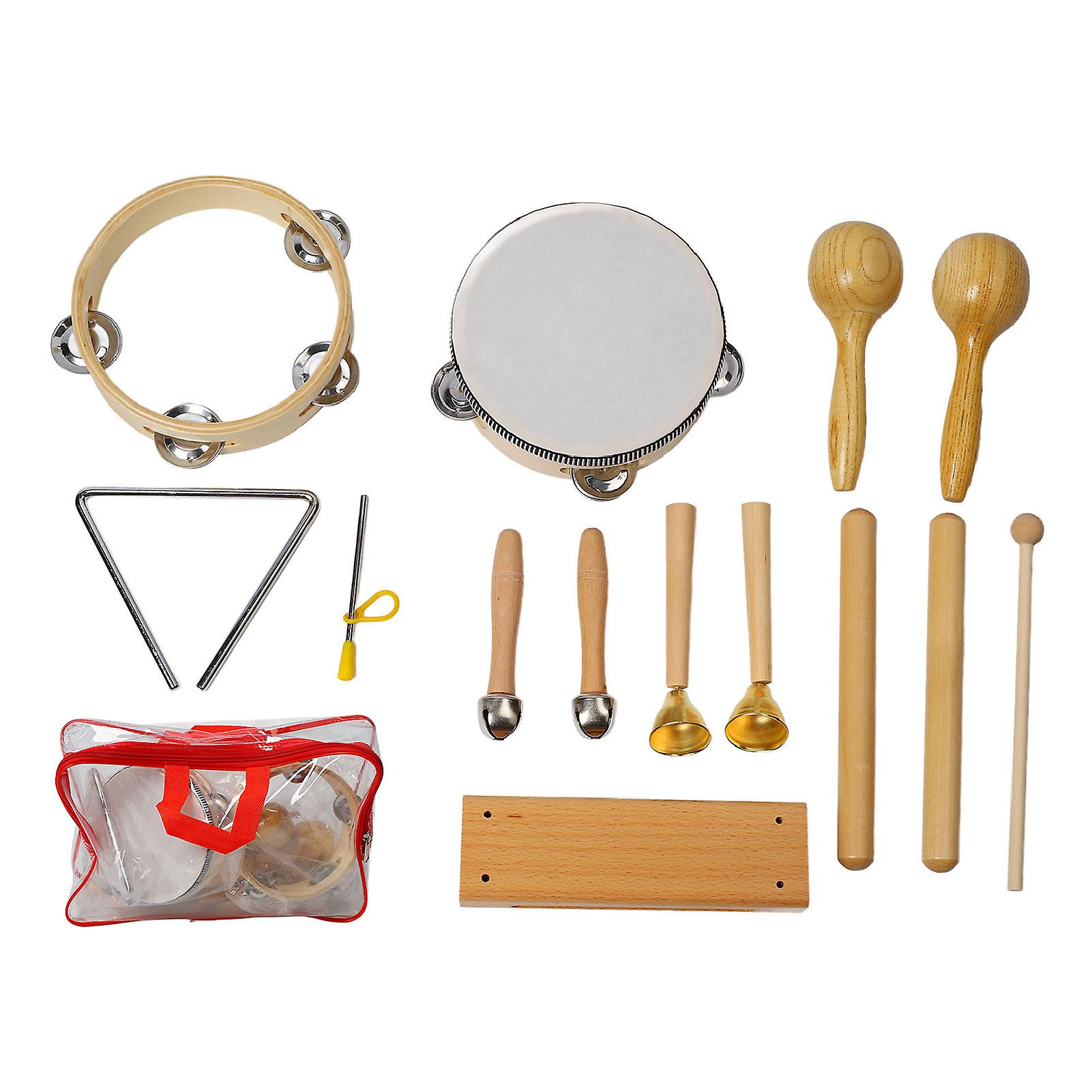Orff Instrument Set Musical Percussion Kindergarten Early Learning Tool Teaching Aids