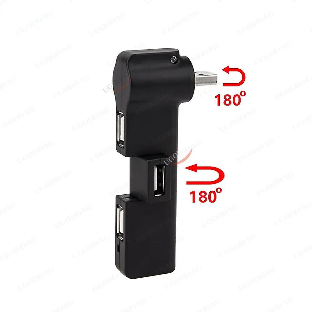 New USB Hub Hub Mini USB 2.0 4-Port Splitter for PC Laptop Notebook Receiver Computer Peripherals Accessories High Speed~30822