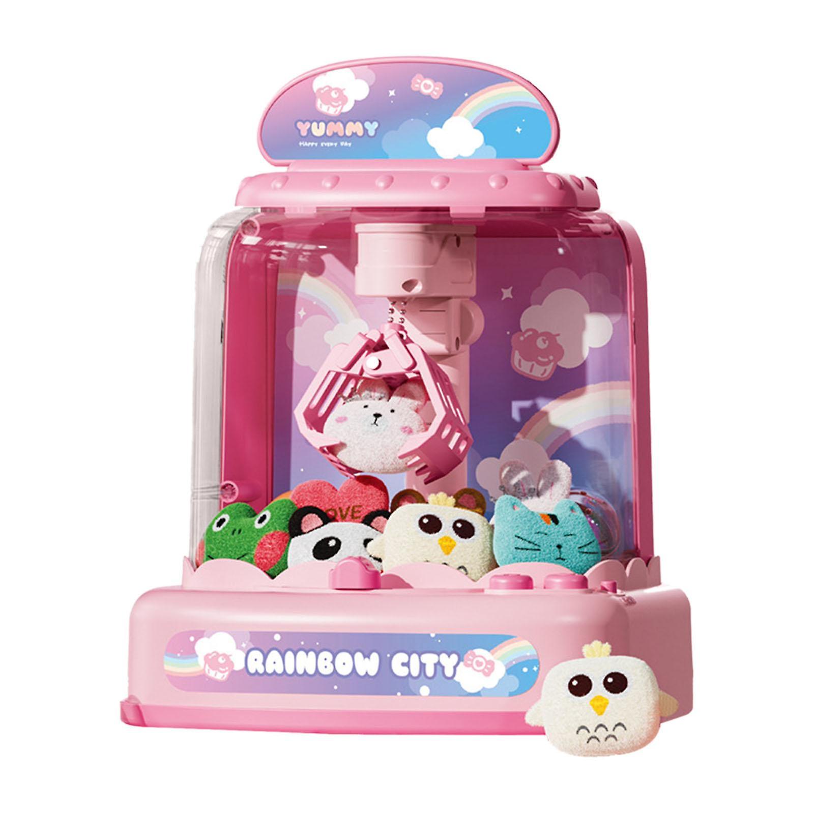 Claw Machine Arcade Game with Sound, Grabbing Machine with Music and Lights, Doll Machine with Sounds for Girls Boys