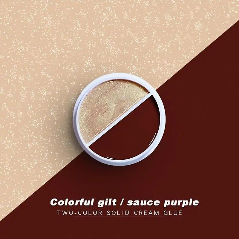 60 Colors New Nail Glue Two-color Network Red Small Set Can Maintain Glue Solid Matte Cream Glue Decorative Nail Gel~16195