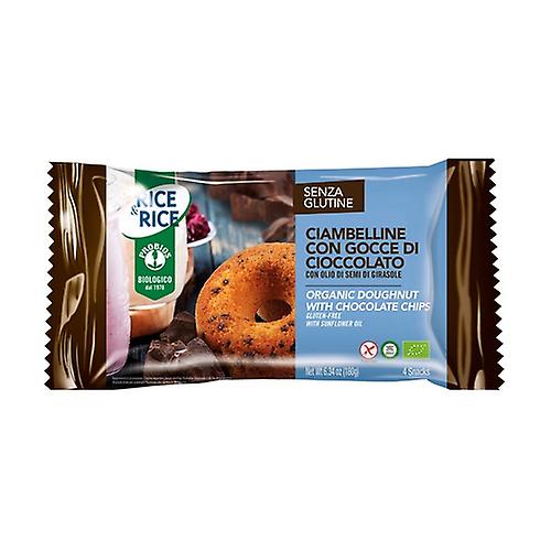 Donuts with chocolate chips 4 units