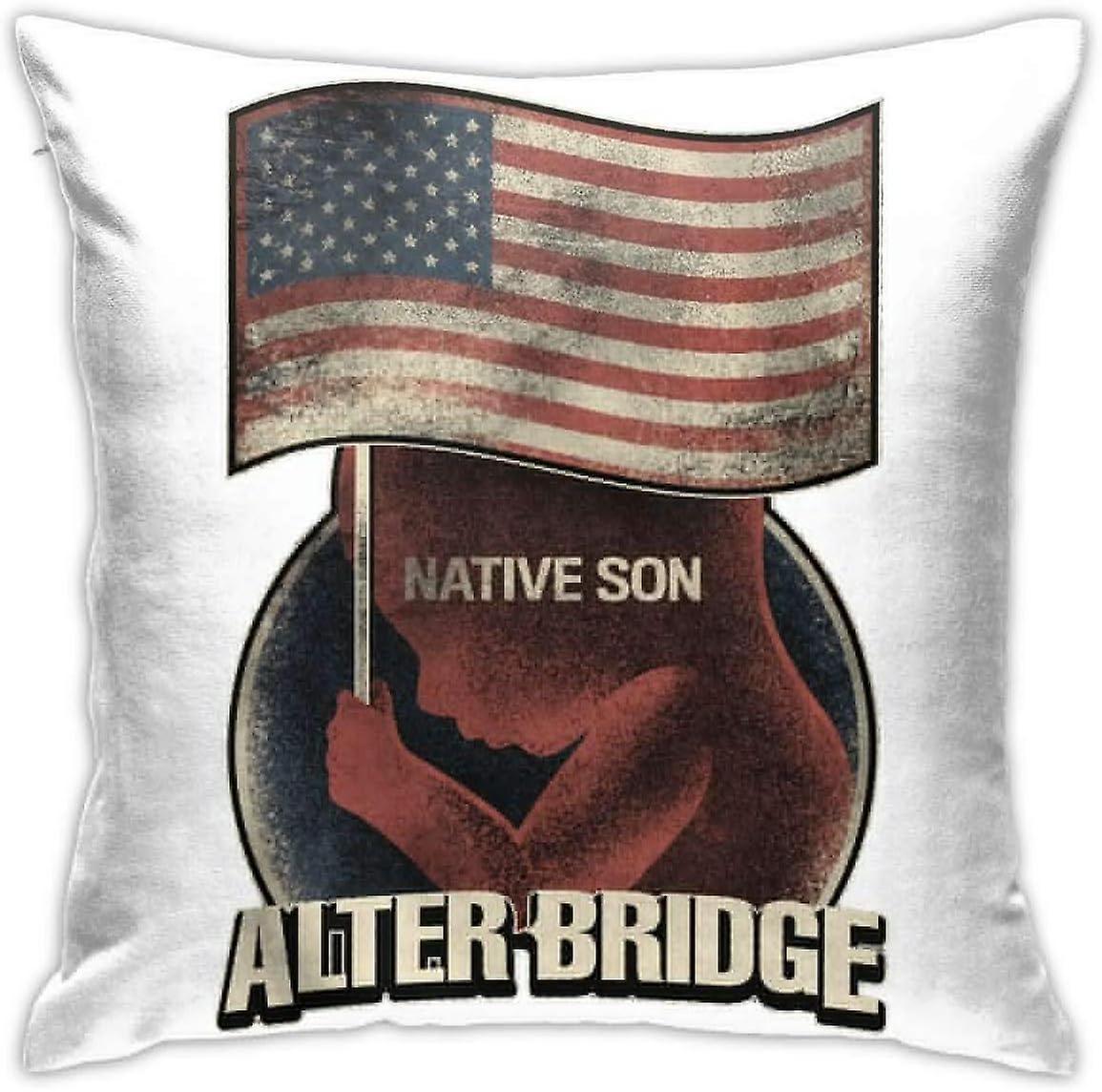 アルターブリッジファッション枕カバーホーム装飾スクエアスロー枕カバー18インチワンサイズ-s1322