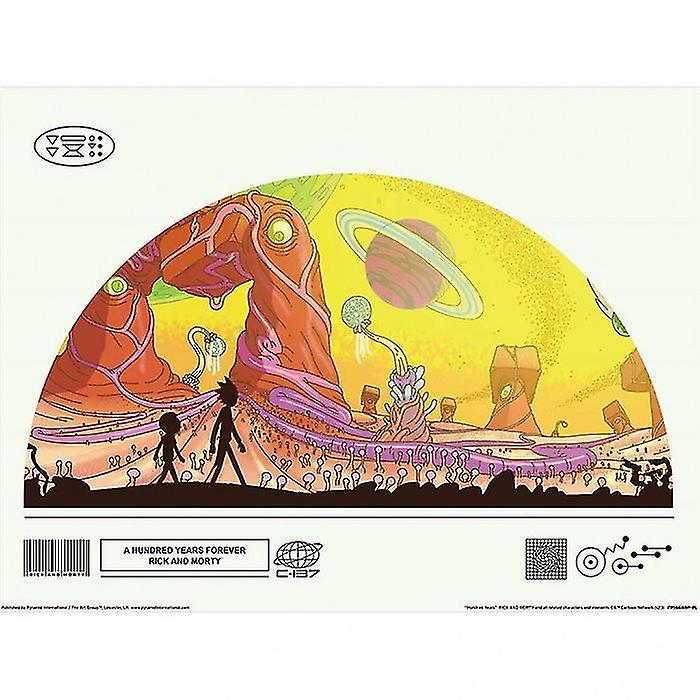 Rick And Morty Classrickal Hundred Years Paper Poster