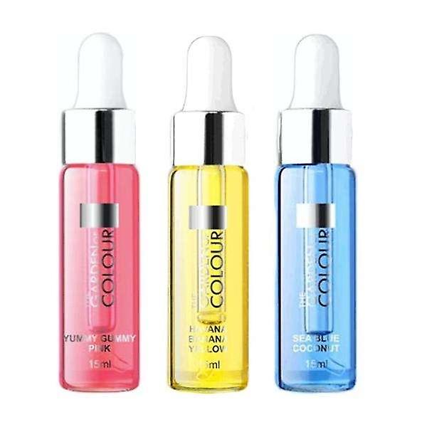 3-pak - Olejek Do Skórek - Guma, Banan, Kokos - 15ml