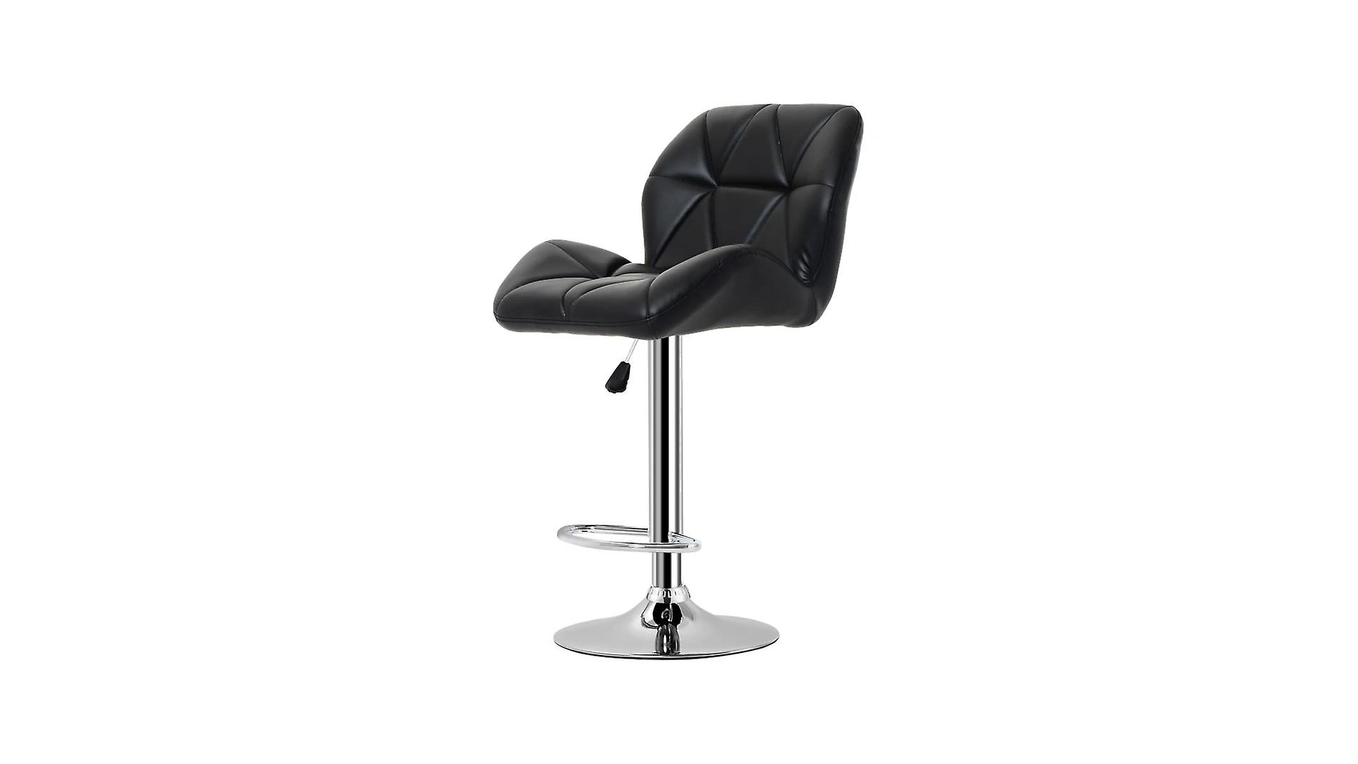 Black Diamond Design Swivel Kitchen Bar Stool.