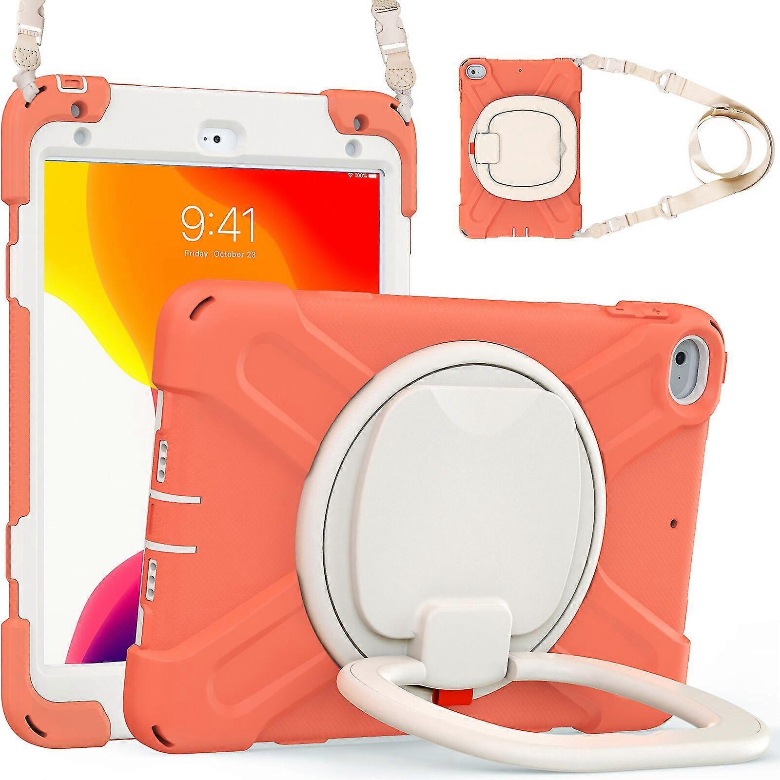  Case For Ipad Mini 4/5 With Shoulder Strap, Rotating Stand