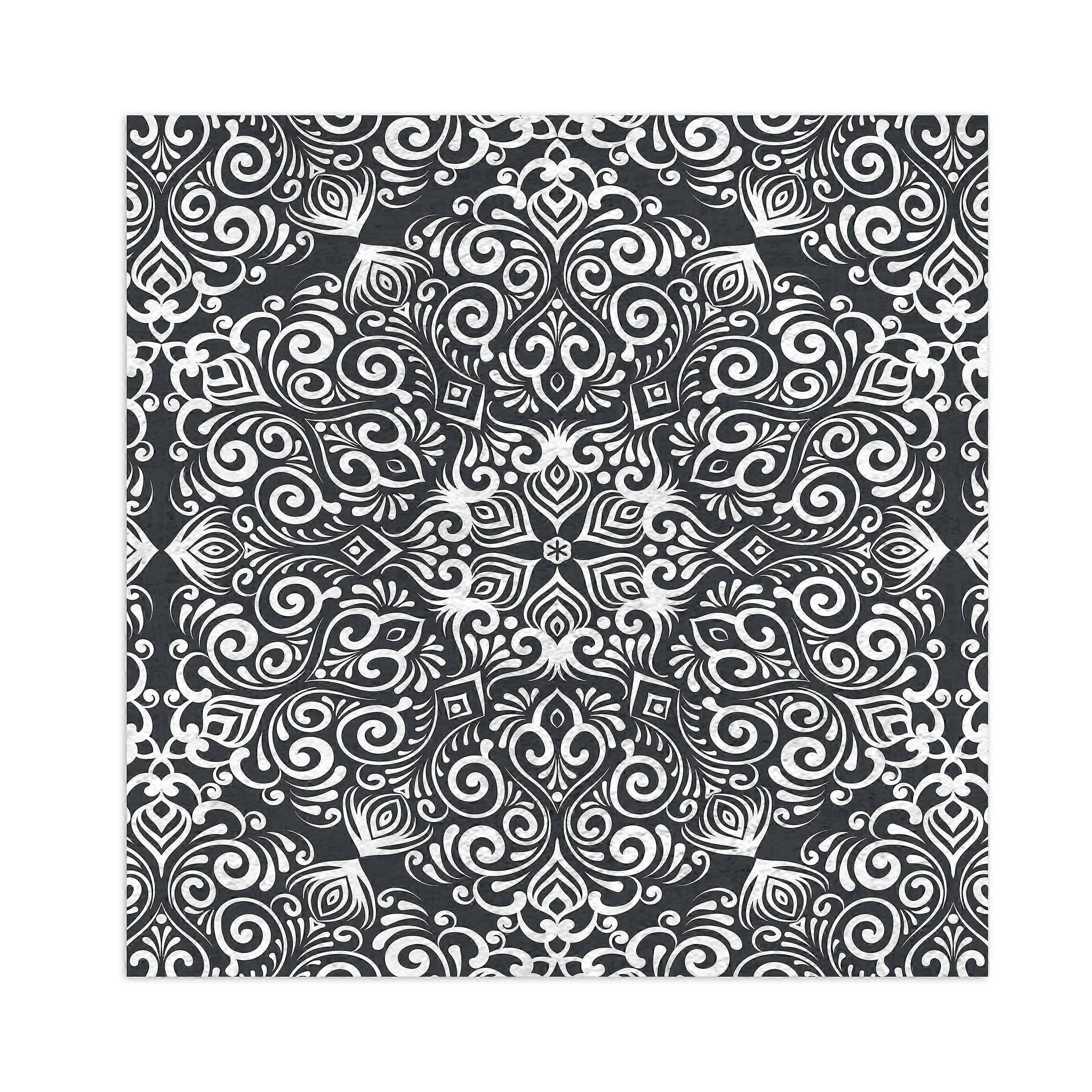 Mandala Decorative Square Floor Rug