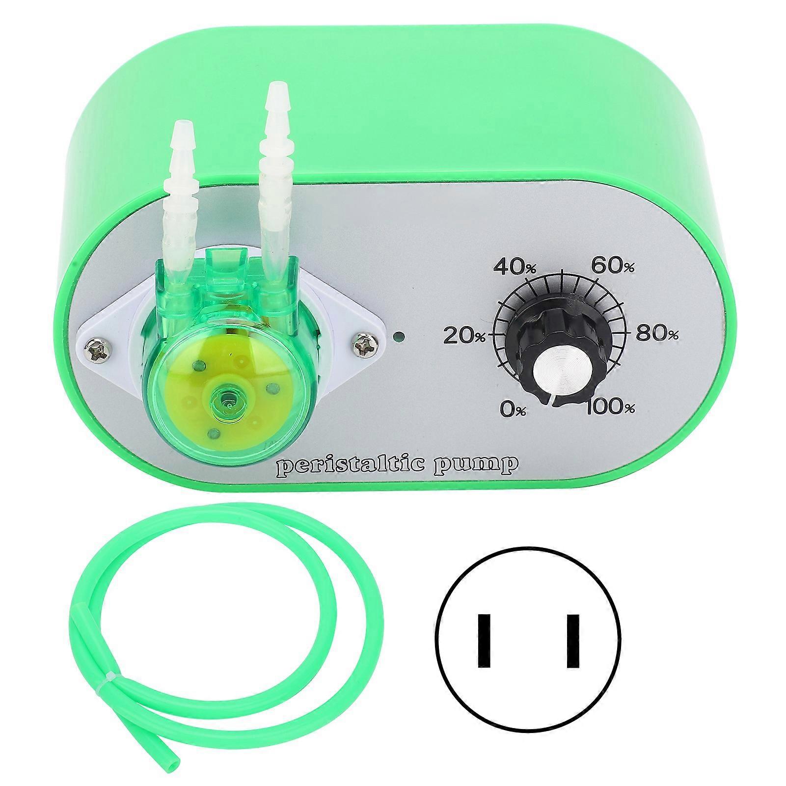Peristaltické čerpadlo Nastaviteľné automatické mikro tiché samonasávacie 15 ml / min-95 ml / min Zástrčka Ac100-240vus