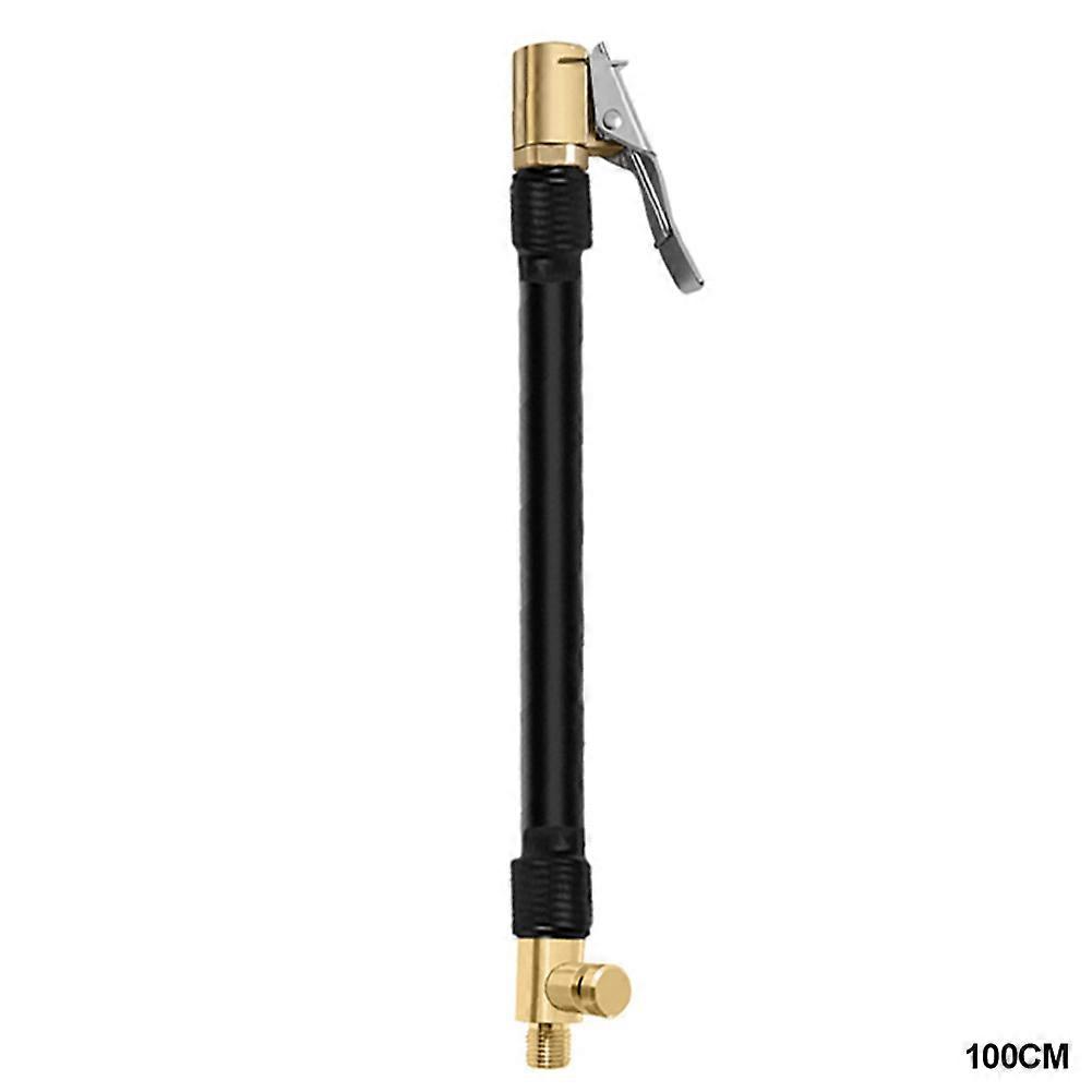 Car Tire Air Inflator Hose Inflatable Tube Hose Inflator Tube Locking Air Chuck Connection Quick Inflation Chuck With Connector