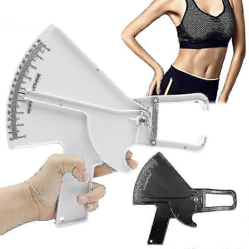 80mm Fat Calliper Skin Fold Tester Body Skinfold Measurement Guide