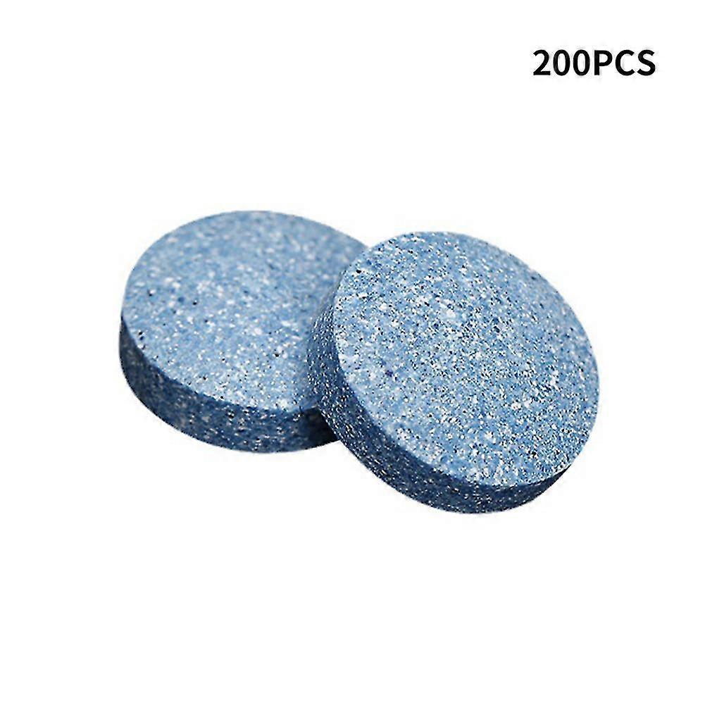 200pcs Windshield Washer Tablet For Car Fluid Concentrate Home Quick Dissolution