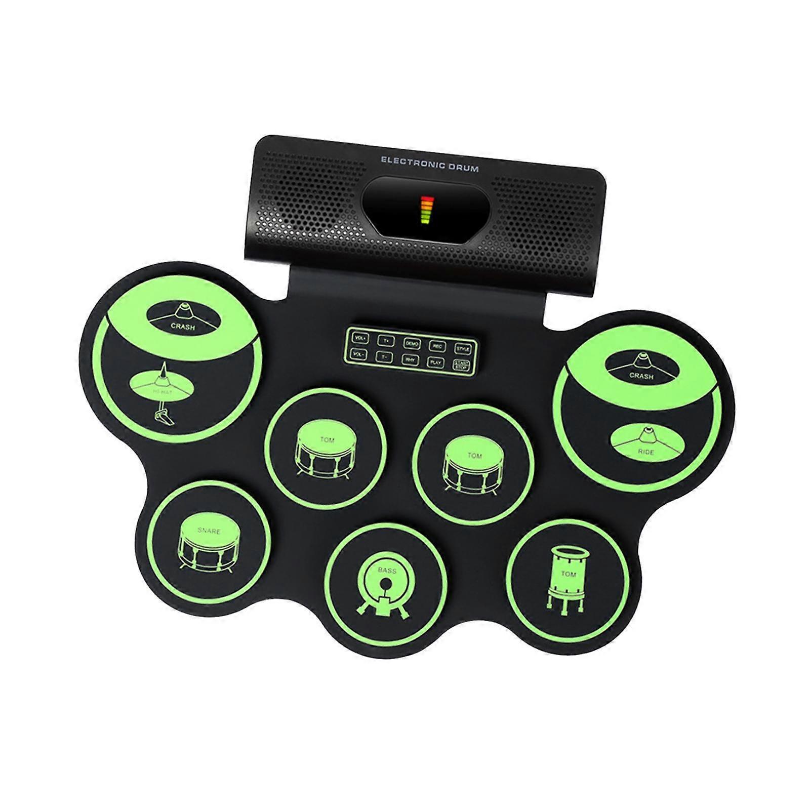 Electronic Drum Set Practice Drum Pad Machine for Professional Children Gift