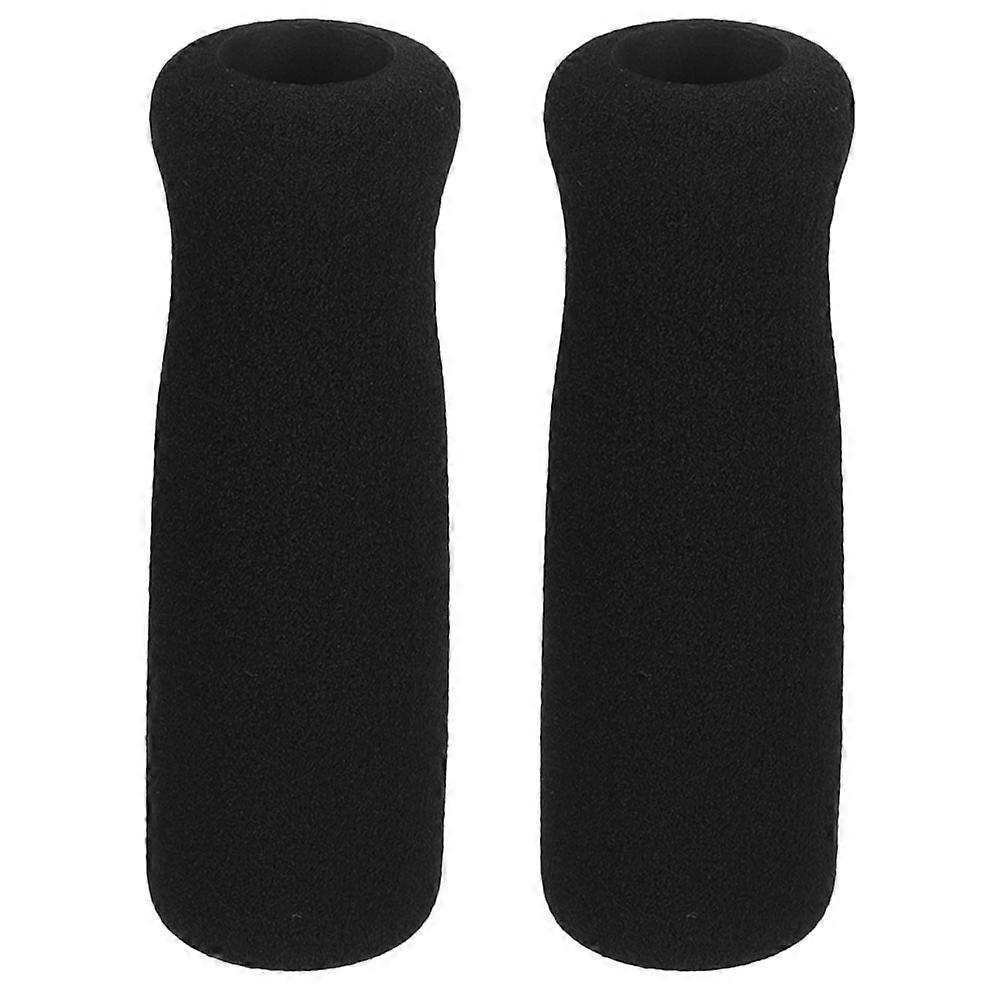 2Pcs Crutch Handle Grips Elderly Crutch Grips Convenient Cane Handle Wraps Non-slip Crutch Grips