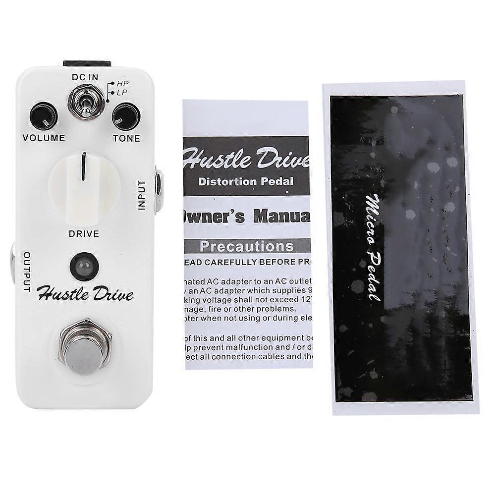 MOOER Hustle Drive Distortion Effect Pedal with True Bypass Guitar Effector Accessory