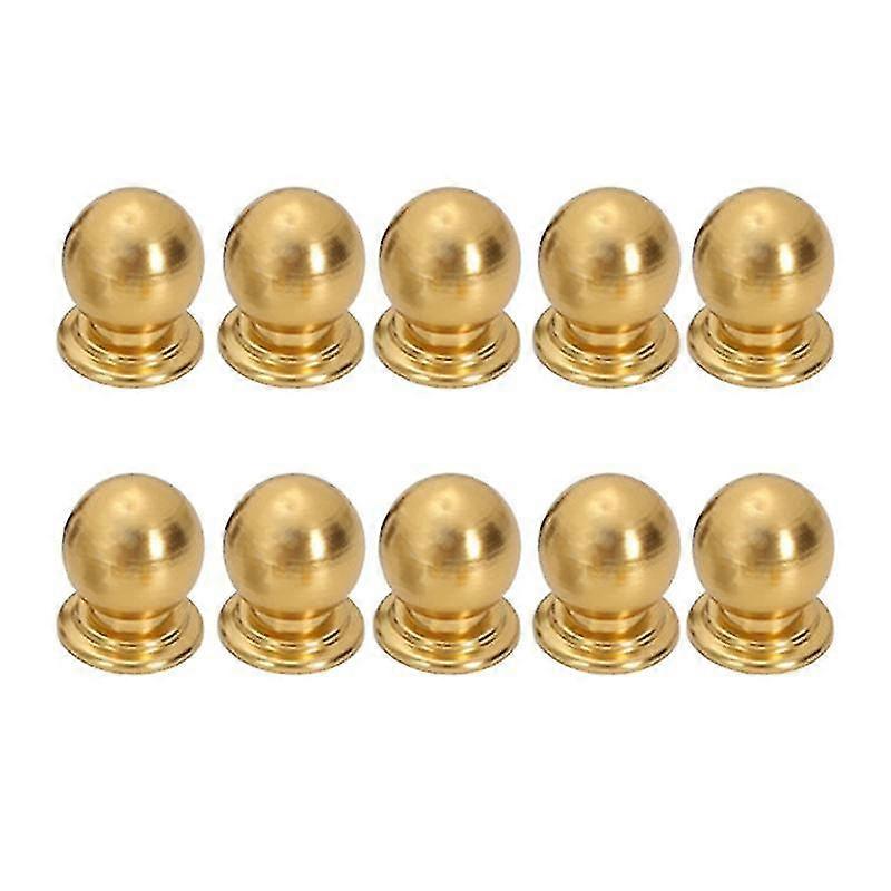 10 Pcs Cabinet Knobs Round Ball Knobs Bathroom Cabinet Knobs Dresser Knobs, Modern Cabinet Hardware