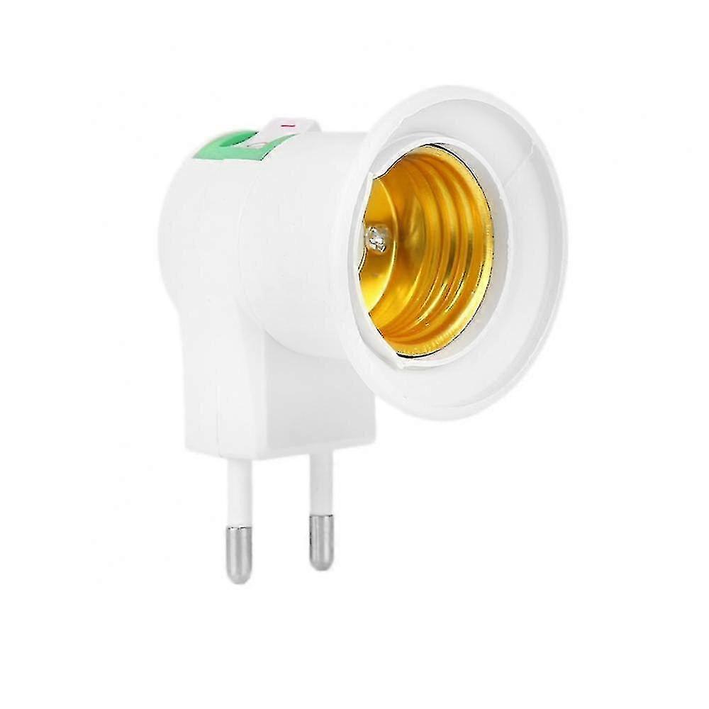 E27 Socket Lámpara Bulb Holder Light Socket con interruptor Eu Plug Lamp Holder Energy Saving Led Table Lamp Led Base Lamp Base