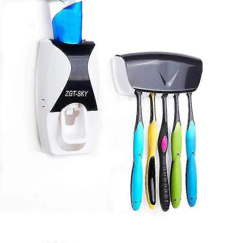 Convenient Toothbrush Holder Multi Function Durable Toothpaste Dispenser|toothbrush Holders