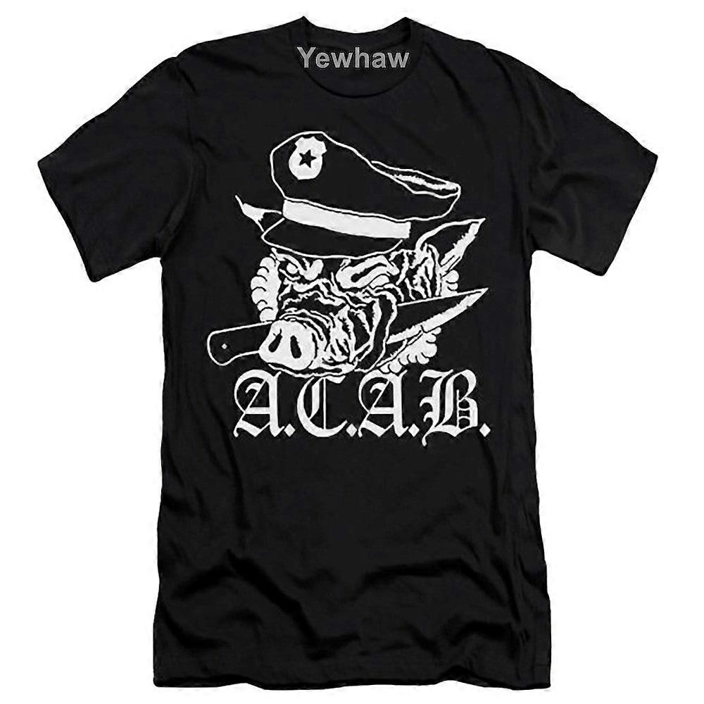 A.C.A.B. & Acab Vintage Tişört