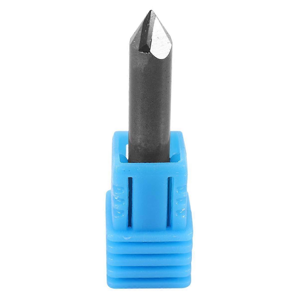 PCD Diamond Engraving Bits Engraver CNC Carving Tools Stone Carbide Milling Cutter on Marble D6XL40