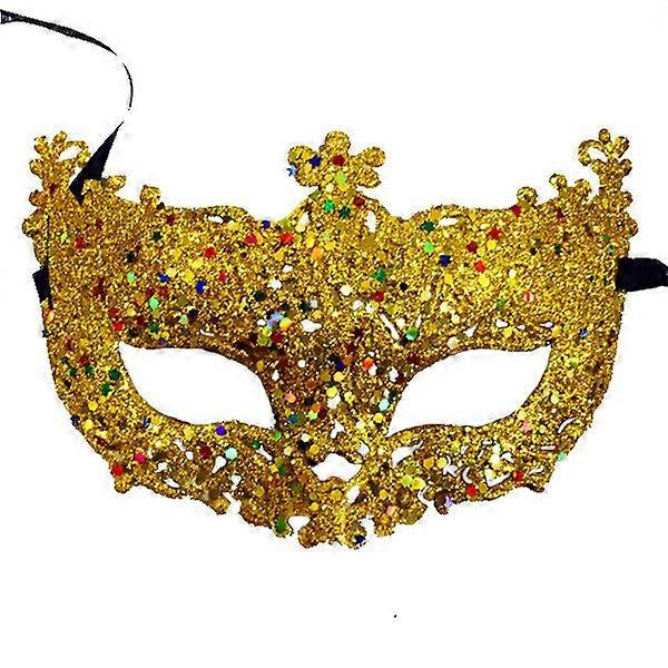 Masquerade Mask, Black Filigree and Silver Filigree Party Exquisite Christmas Mask for Masquerade