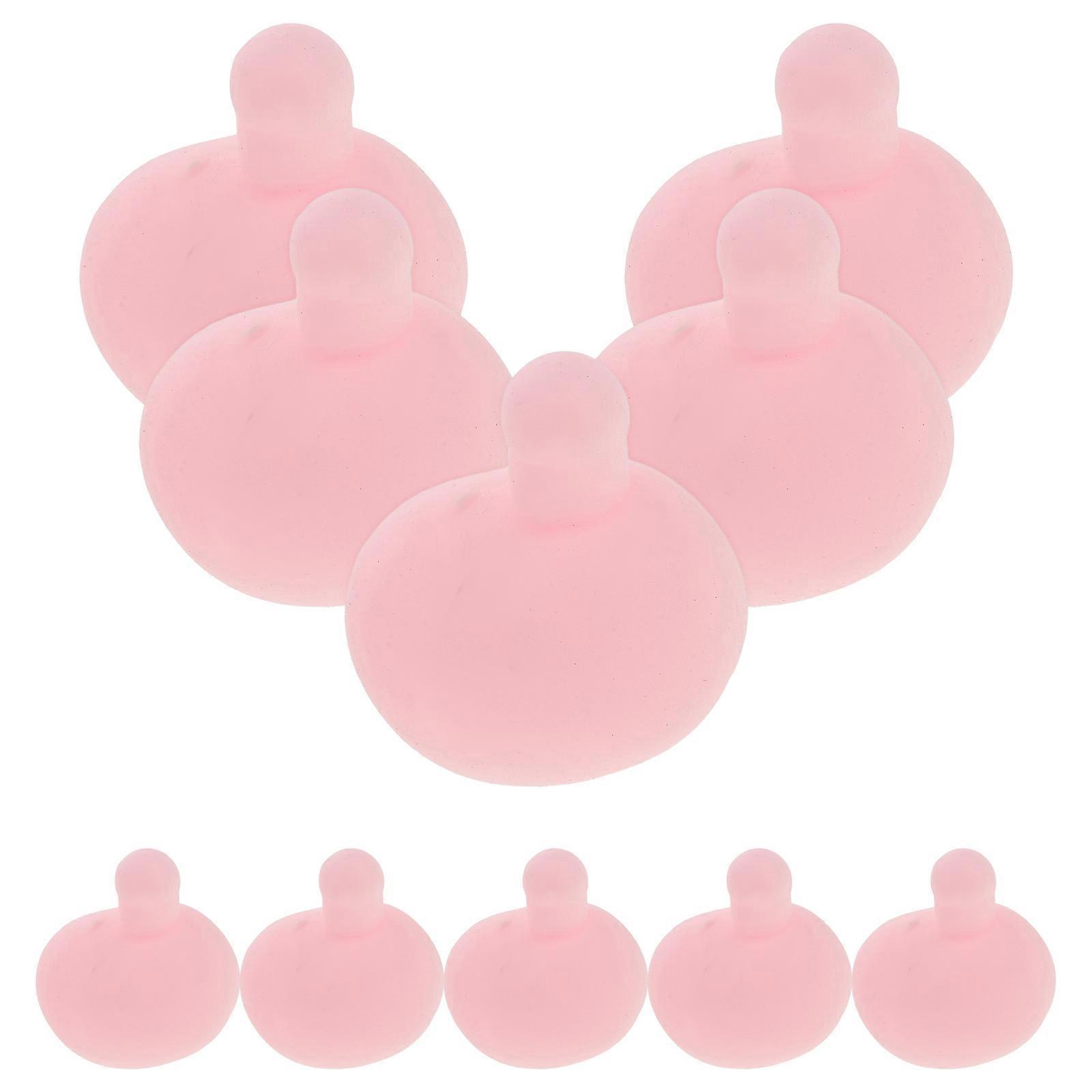 10pcs Squeeze Toy Making Props Squeeze Doll Blow Bubbles Decompression Toy Inner Ball Replacement