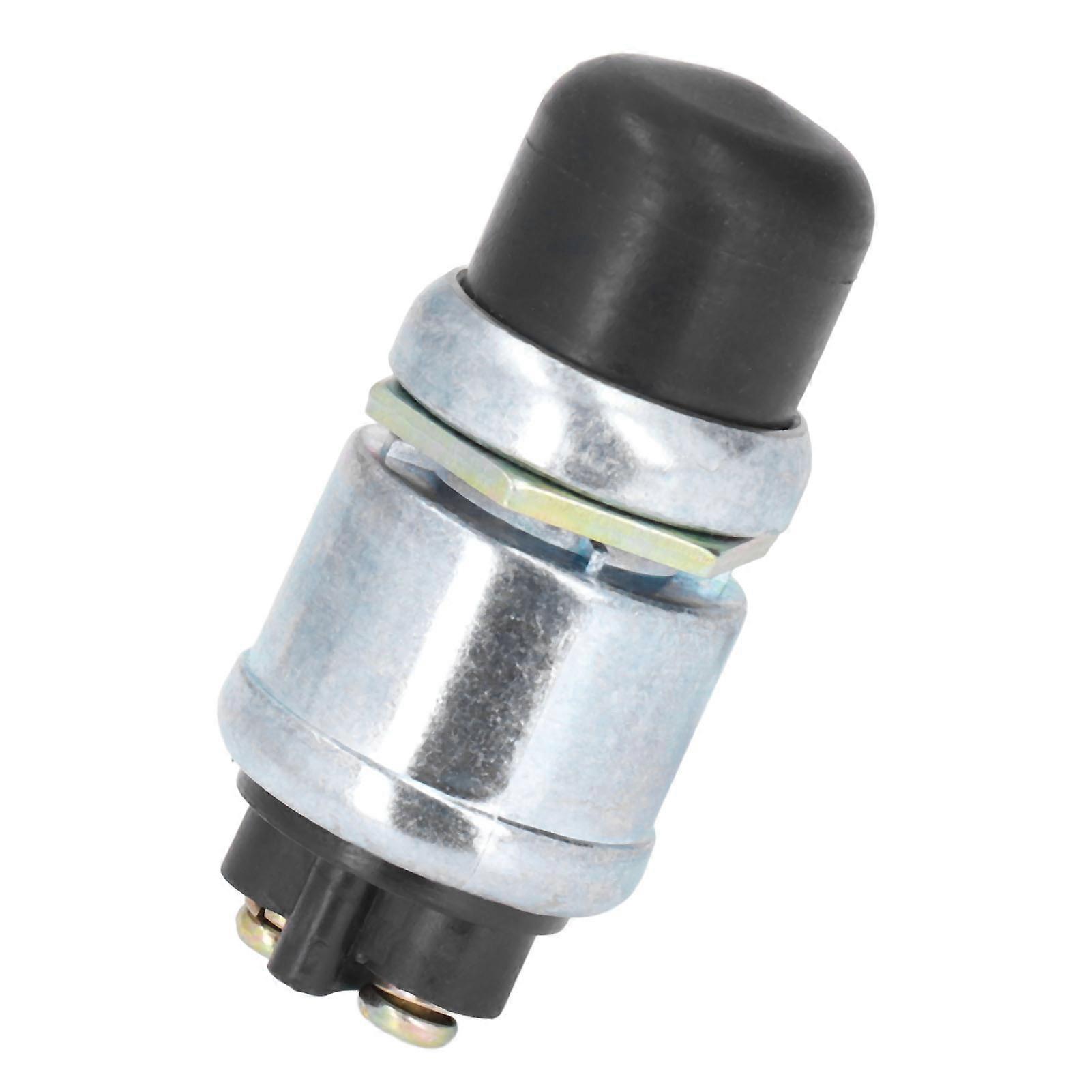 Engine Start Push Button Switch with Waterproof Cap Universal for 12V/24V Car Truck Boat RV ATV