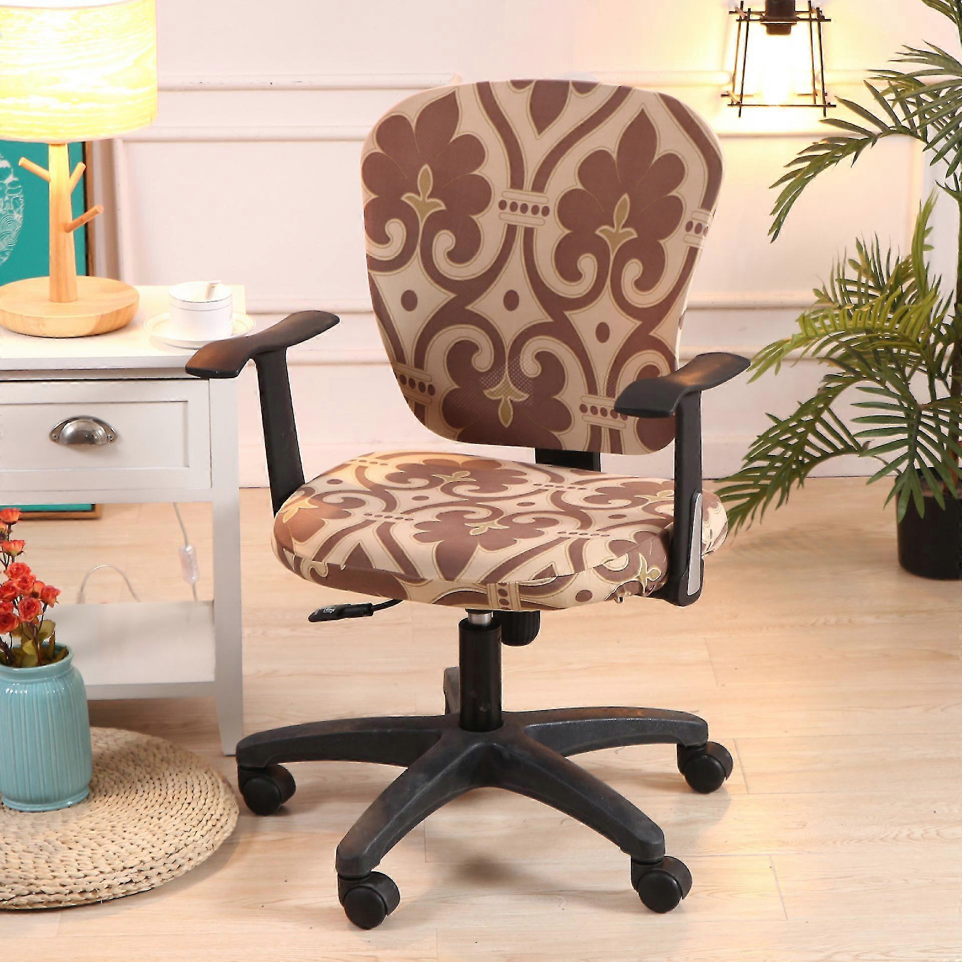 Computer Office Chair Universal Washable Rotating Chair Slipcovers
